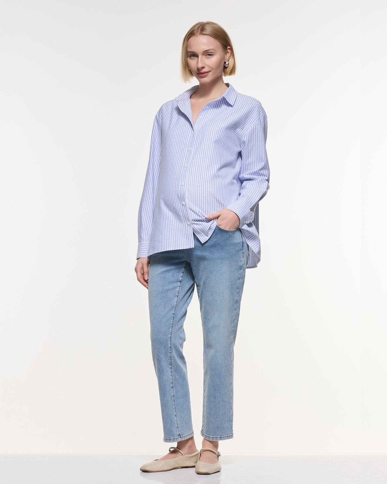 Chemise classique en coton