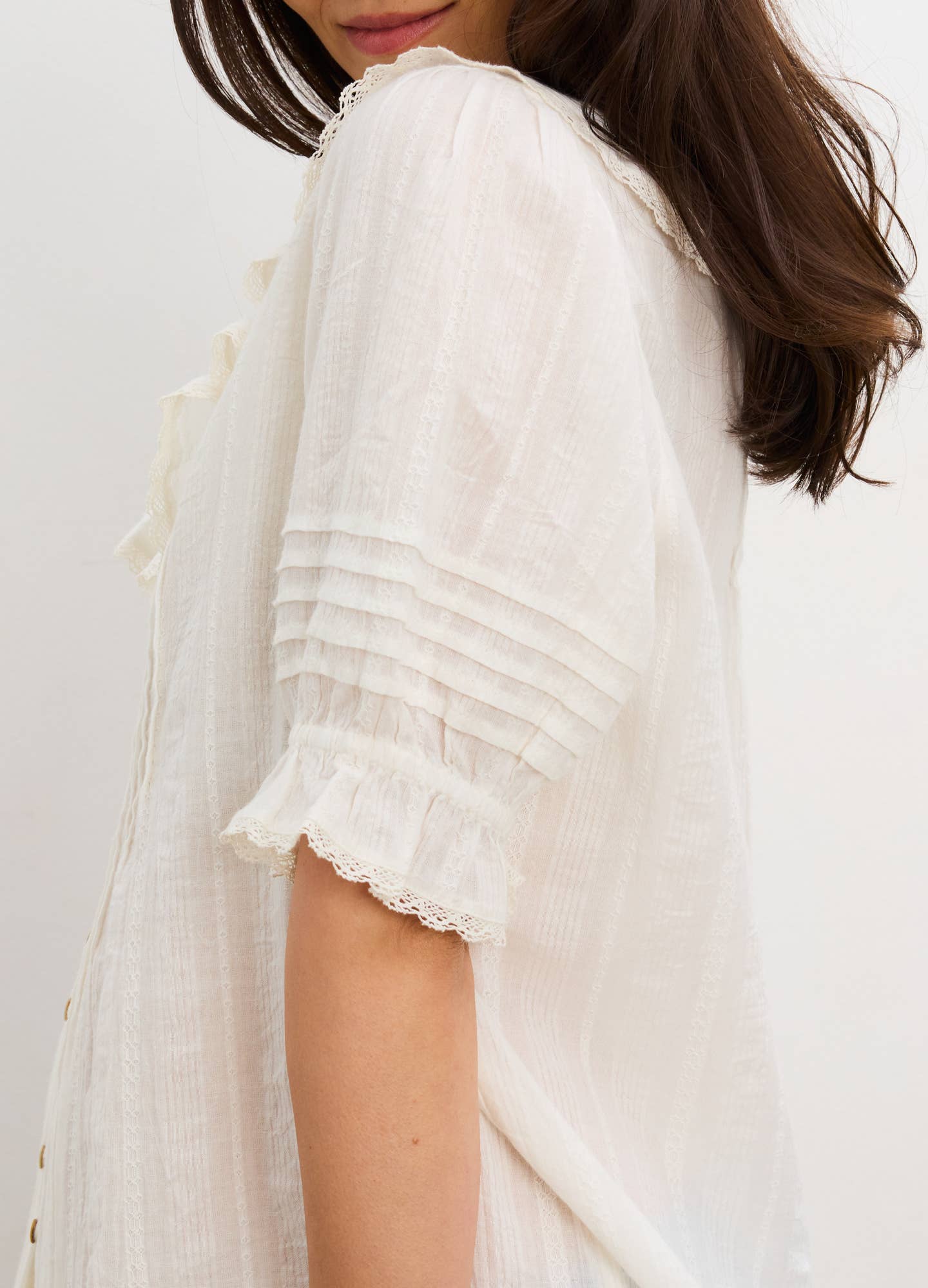 Blouse Lou Lou – Haut en coton adapté à la maternité et à l'allaitement