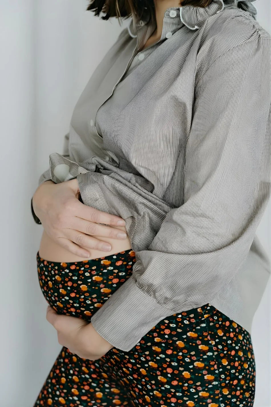 Leander Floral Maternity Leggings