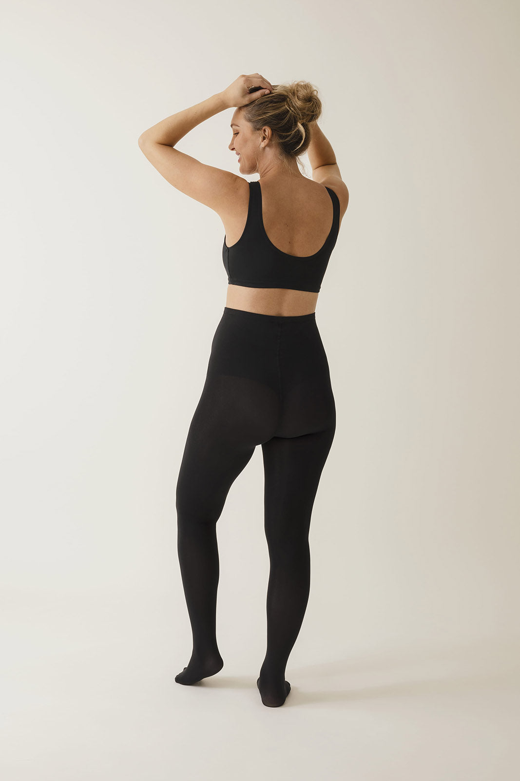 Seamless High-Waist Maternity Tights